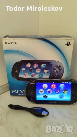 PS Vita Oled с хак + 4GB Sony карта + 32GB SD карта