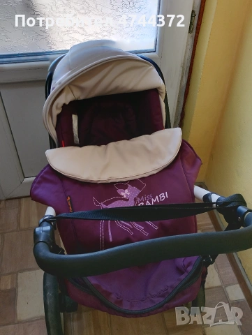 Детска количка Lorelli 3 в 1 "Miss Bambi", снимка 11 - Детски колички - 55099400