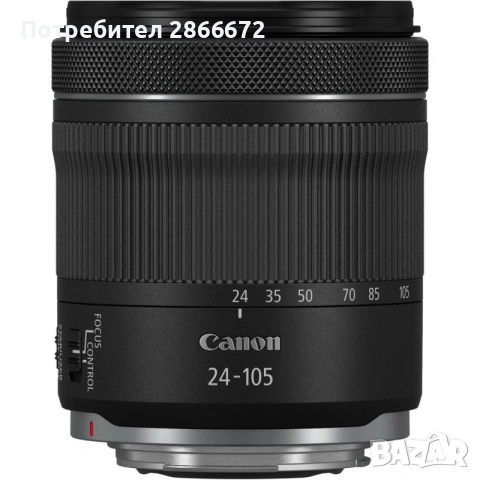 Обектив Canon RF 24-105mm f/4-7.1 IS STM, чисто нов