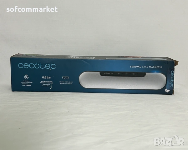 Уред за вакуумиране Cecotec SealVac Easy Magnetik + 6 м. гаранция, снимка 7 - Други - 55134558