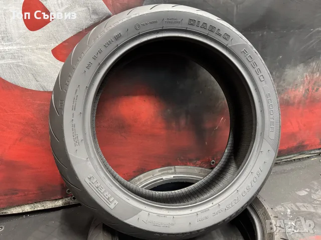 160 60 15, Гума за скутер, Pirelli DiabloRossoScooter, снимка 4 - Гуми и джанти - 55533499