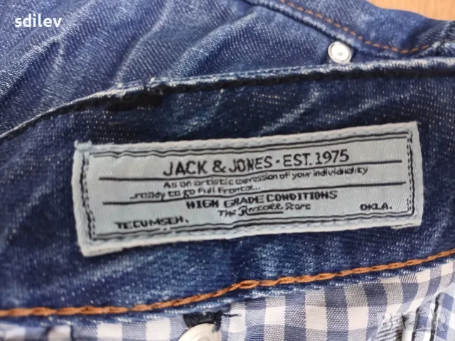Къси Дънки Панталони Jack & Jones /Перфектни!, снимка 5 - Къси панталони - 55683069
