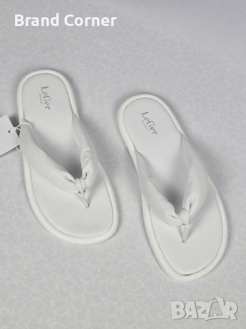 Нови дамски чехли LeGer - 40 , снимка 2 - Чехли - 54329423