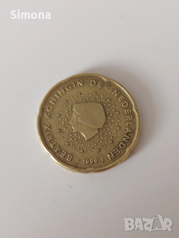 20 евроцента Нидерландия 1999 г.