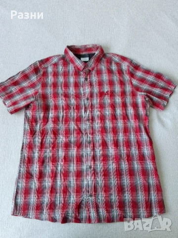 Риза с къс ръкав Jack Wolfskin като нова -XL