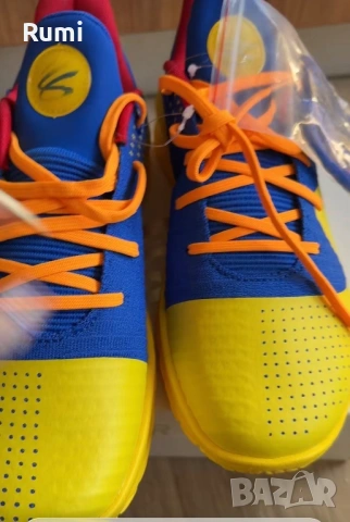 Оригинални нови маратонки Under Armour Curry 4 Low Flotro ! 44 н, снимка 7 - Маратонки - 54624809
