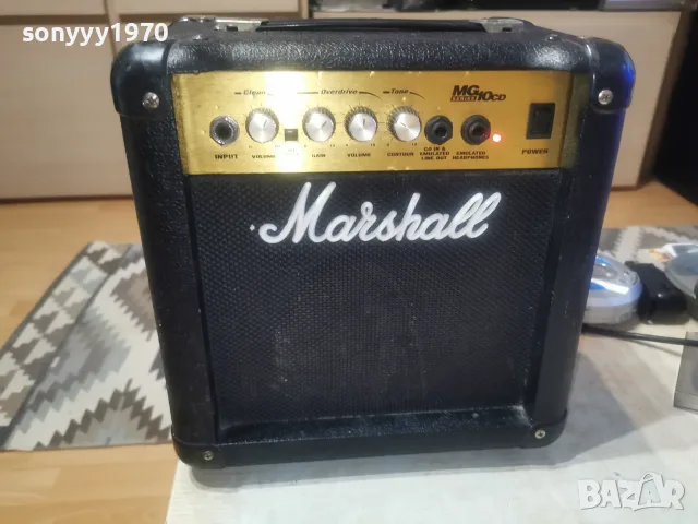 MARSHALL MG10CD 2307262033L4, снимка 2 - Ресийвъри, усилватели, смесителни пултове - 55397415