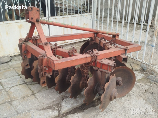 Дискова брана, снимка 3 - Селскостопанска техника - 54130201