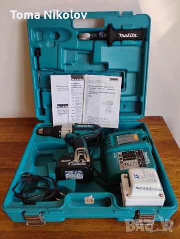 Makita акумулаторна ударна бормашина 18V, снимка 7 - Бормашини - 54441646