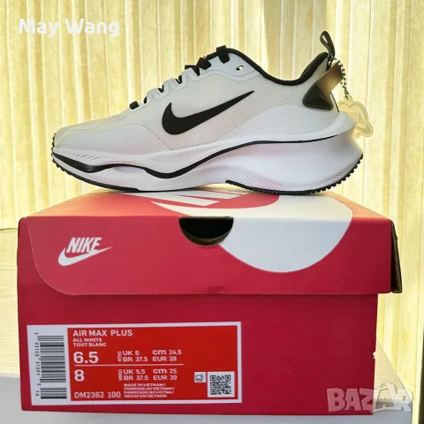 Унисекс маратонки Nike Zoom X Plus , Бял/Черен, Размер 36 -45, снимка 3 - Маратонки - 55494471