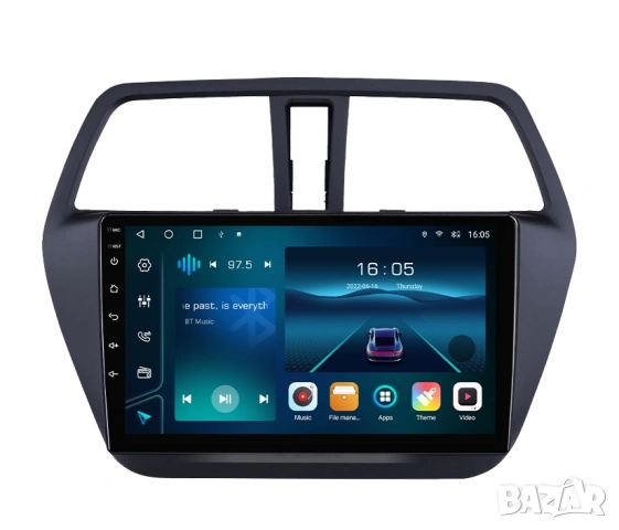 Мултимедия за Suzuki S-Cross SX4 2 2014-2017, Android, Навигация, Waze, Carplay, Андроид, двоен дин , снимка 6 - Аксесоари и консумативи - 55111899