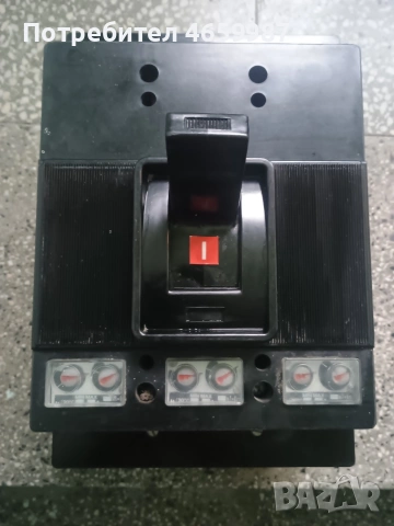 Автоматичен прекъсвач тип А-3 500 ампера чисто нов неизползван.