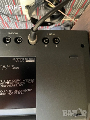 YAMAHA TC-800 D Stereo Cassette Deck Design Mario Bellini, снимка 16 - Декове - 53761184