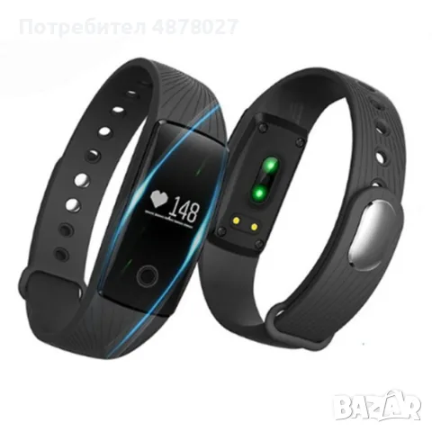 IP65 Смарт гривна с GPS V05С Монитор на сърдечен ритъм и др., снимка 5 - Смарт гривни - 55629616