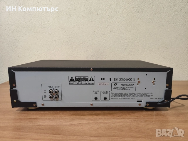Продавам двукасетъчен дек Sansui D‑X311WR, снимка 5 - Декове - 54159624