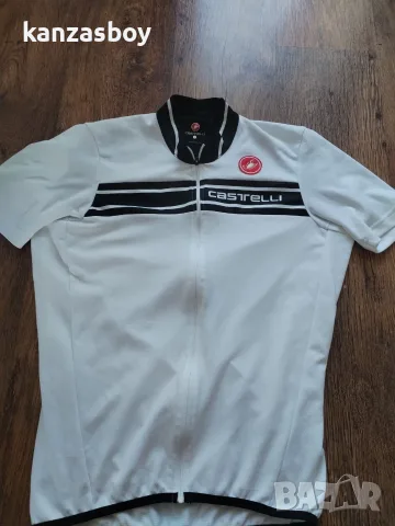 Castelli - страхотно вело джърси L, снимка 3 - Тениски - 55321565