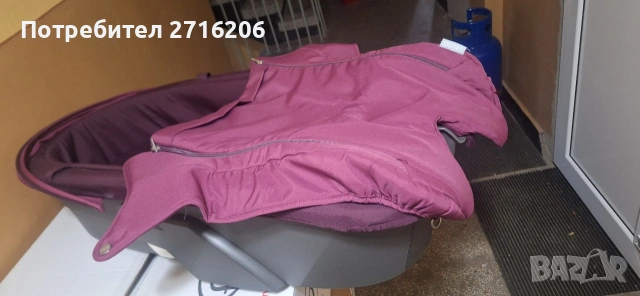Продавам бебешка количка Stokke (летен/зимен кош и столче за кола ISOFIX ), снимка 10 - Детски колички - 54742191