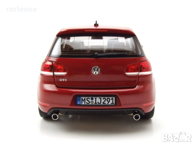Volkswagen Golf 6 GTI 2009 - мащаб 1:18 на Norev моделът е нов в кутия VW, снимка 9 - Колекции - 54855257