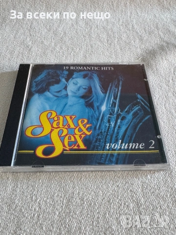 CD диск SAX and SEX , 19 ROMANTIC HITS, снимка 2 - CD дискове - 54386965