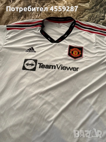 Оригинална фланелка на английския Гранд Манчестър Юнайтед!Втория екип за гостувания сезон 2022/23!