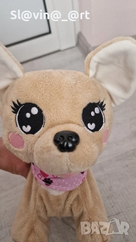 SIMBA Toys Chichi Love Interactive Dog Baby Boo, 30 cm, снимка 5 - Плюшени играчки - 54519338
