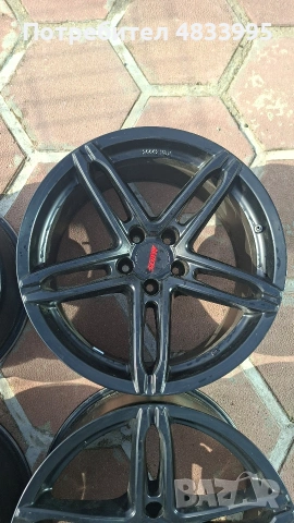 Джанти Alutec Poison 18 5x112 Спорт пакет, снимка 4 - Гуми и джанти - 54625003