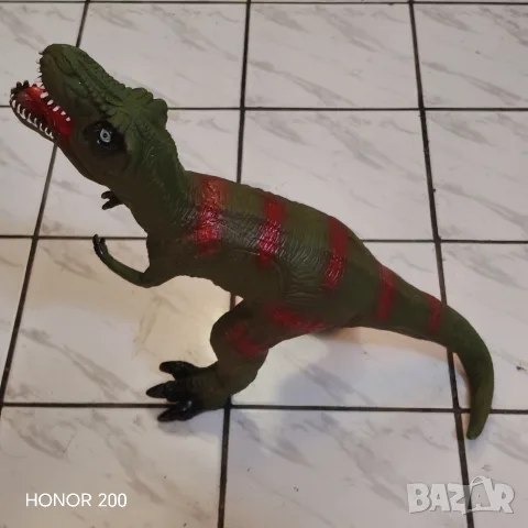 Гумена играчка T-REX, Тиранозавър Рекс. , снимка 2 - Играчки за стая - 55458325