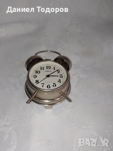 Рядък Мини будилник Ракета, Raketa- Работещ , снимка 7 - Колекции - 55667074