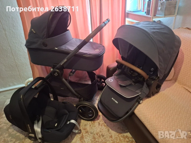 Бебешка количка 3в1 Maxi Cosi Adorra 2