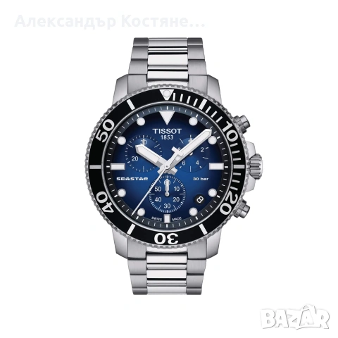 Нов часовник TISSOT T120.417.11.041.01 - гаранция