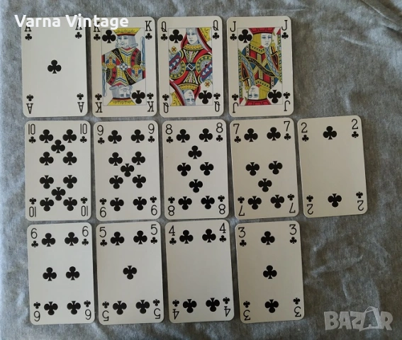 Винтидж колекционерски карти NORFOLK LINE. CARTA MUNDI Белгия., снимка 6 - Карти за игра - 55234823