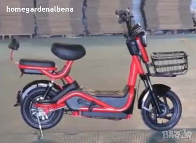 Електрически велосипед Motor9 500W – до 45 км/ч, пробег до 80 км, ТОП ОФЕРТА, снимка 11 - Велосипеди - 54170765