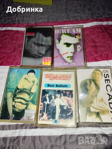 Касетки за касетофон 