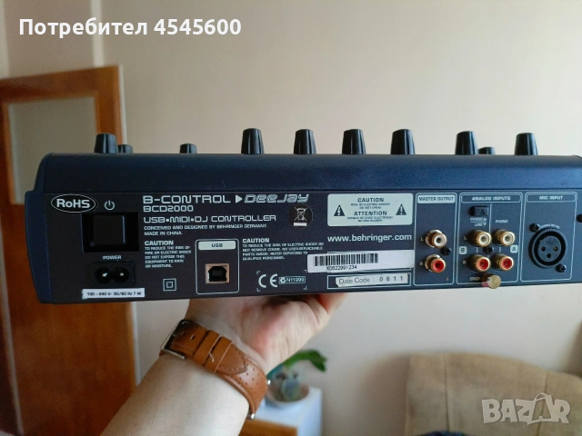 DJ controller BCD 2000, снимка 2 - Ресийвъри, усилватели, смесителни пултове - 55099300