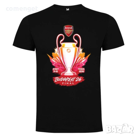 АРСЕНАЛ / ARSENAL BUDAPEST тениски за ФИНАЛА на Шампионската Лига! Създай модел по Твой дизайн!, снимка 3 - Тениски - 54613543