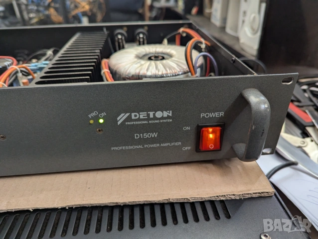 Усилвател Deton 2X150 W без капак, снимка 3 - Други - 49024601