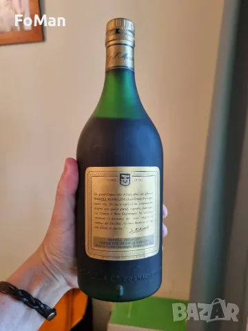 Коняк Martell - запечатана, неотваряна с десетилетия бутилка, снимка 3 - Колекции - 55381531