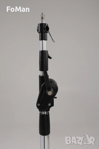 Статив с напречно рамо (жираф) Manfrotto Combi-Boom Stand HD 420CSU, снимка 3 - Чанти, стативи, аксесоари - 54873589