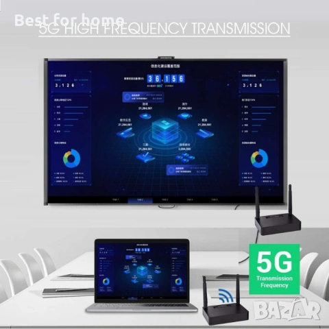 Безжичен HDMI предавател, снимка 3 - Друга електроника - 54935131