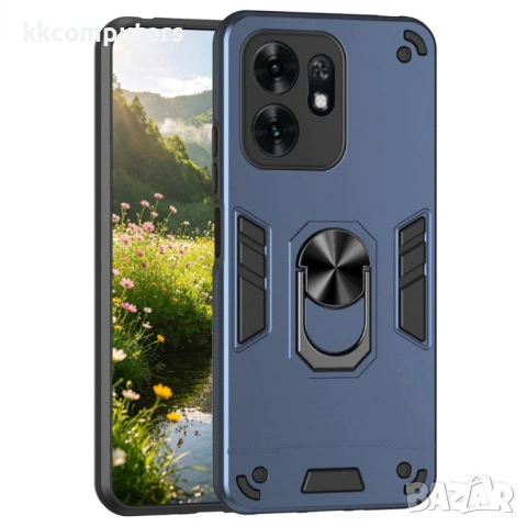 Калъф за Honor X6d 5G с Пръстен - PC+TPU, 0.5mm защита, Магнитен, 4 цвята, снимка 2 - Калъфи, кейсове - 54518839