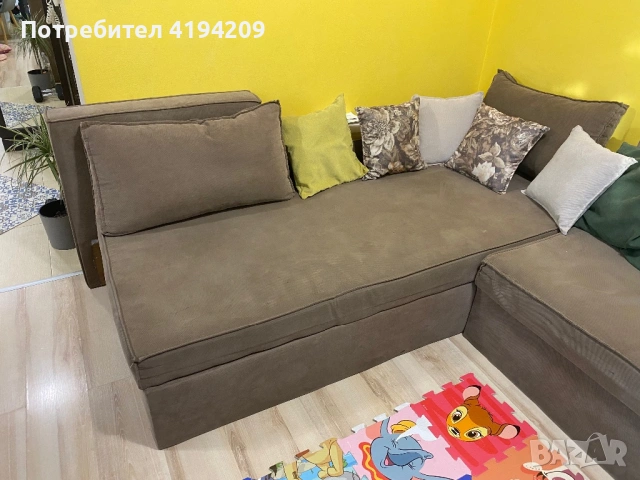 Ъглов диван 2.20 / 2.85 , снимка 2 - Дивани и мека мебел - 54183119