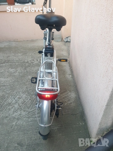 Немски сгъваем електрически велосипед 20цола 36v10A, снимка 7 - Велосипеди - 54100863