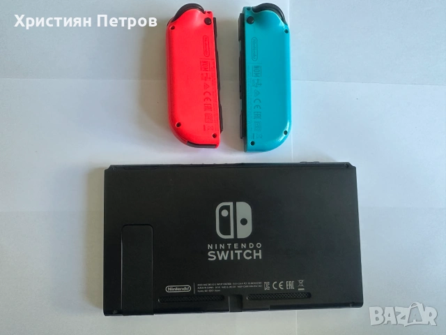 Игрална конзола - NINTENDO SWITCH - Joy-Con Blue / Red - HAC-001, снимка 6 - Nintendo конзоли - 55077418