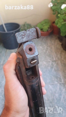 Стара въздушна пушка Burgo 4.5 cal, снимка 9 - Колекции - 55193972