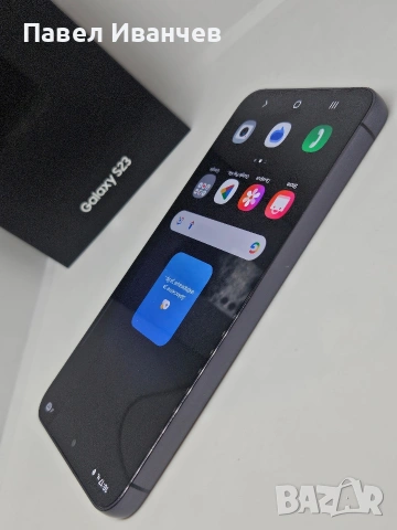 Samsung Galaxy S23 256Gb/8Ram Black + зарядно и слушалки AKG, снимка 3 - Samsung - 54889565