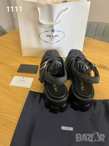 Дамски сандали Prada 38 и 39 номер, снимка 5 - Сандали - 54702860