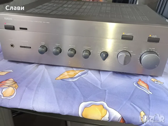 Усилвател YAMAHA AX-490 , снимка 4 - Ресийвъри, усилватели, смесителни пултове - 55614447