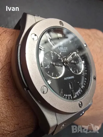 Hublot мъжки часовник автоматик, снимка 8 - Луксозни - 55509643