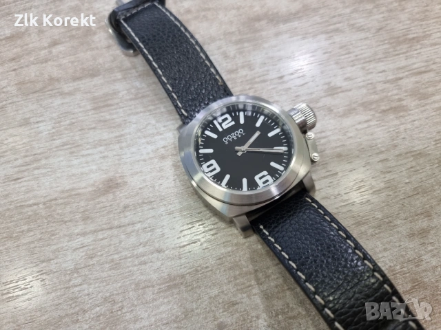Мъжки часовник Oozoo Steel 45mm, снимка 3 - Мъжки - 54869925