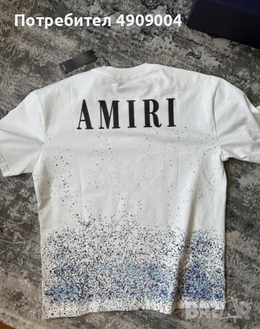 тениска на Amiri , снимка 2 - Тениски - 55547322